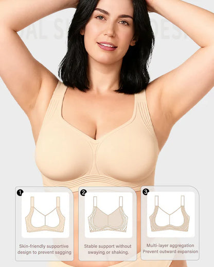 Comfortable Wireless Full Coverage Jelly Smoothing Bra