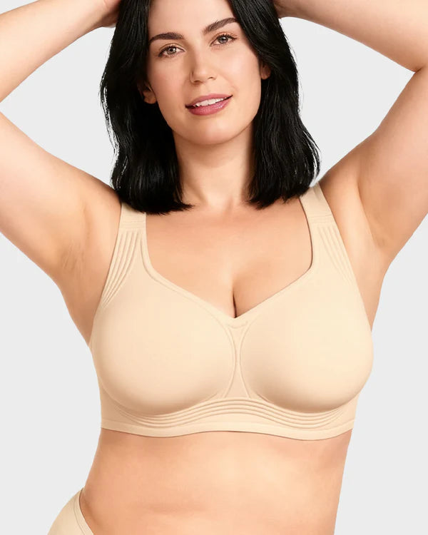 Comfortable Wireless Full Coverage Jelly Smoothing Bra
