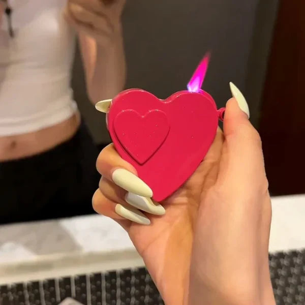 Heart-Shaped Lighter