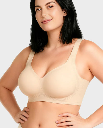 Comfortable Wireless Full Coverage Jelly Smoothing Bra