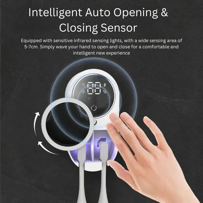 UV Intelligent Toothbrush Sanitizer Holder