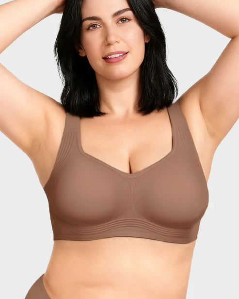 Comfortable Wireless Full Coverage Jelly Smoothing Bra